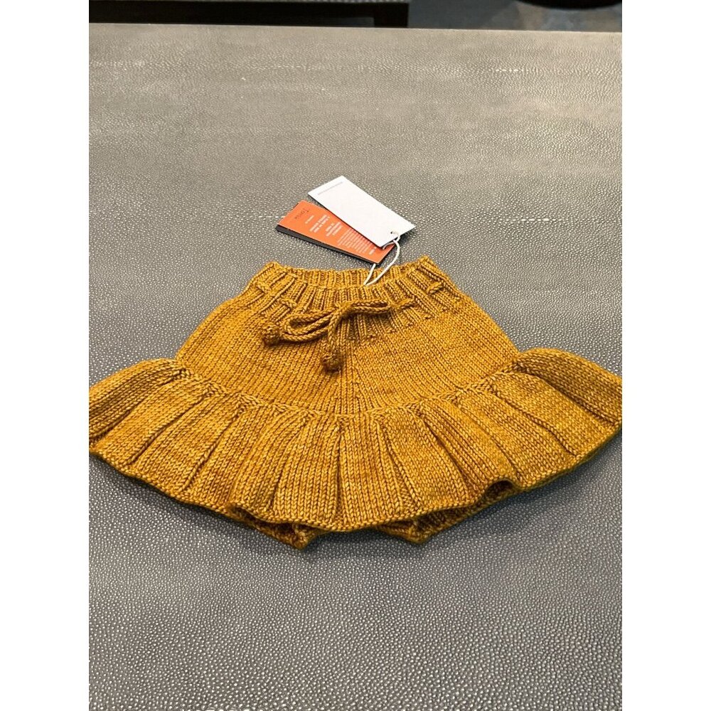 Misha & Puff Skating Pond Skirt Marigold 3-4 NWOT